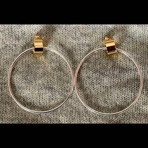 Jenny Bird two-tone Large Faye Knocker Earrings